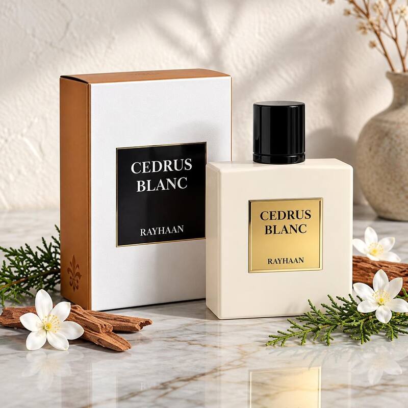 Perfume Árabe Cedrus Blanc de Rayhaan EDP 100ml - Perfume